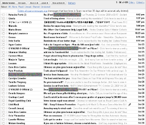 Dossier spam