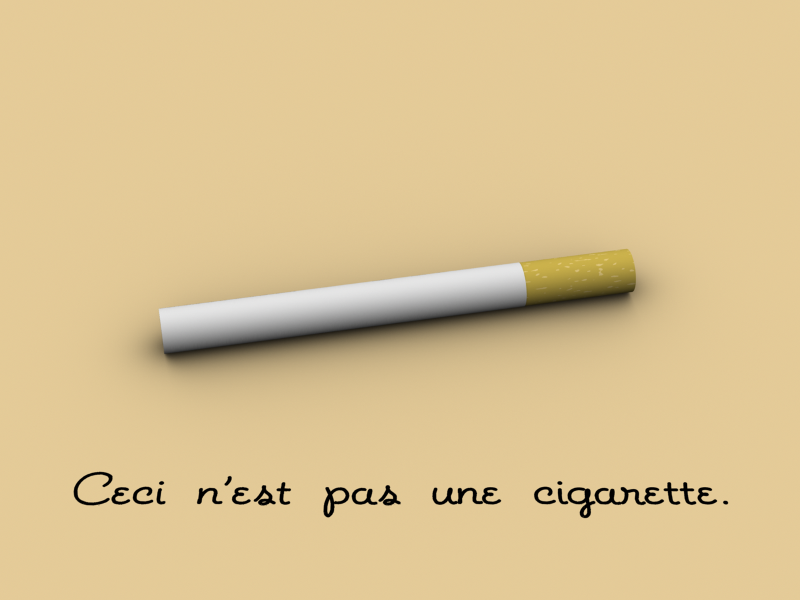 Ceci n'est pas une cigarette
