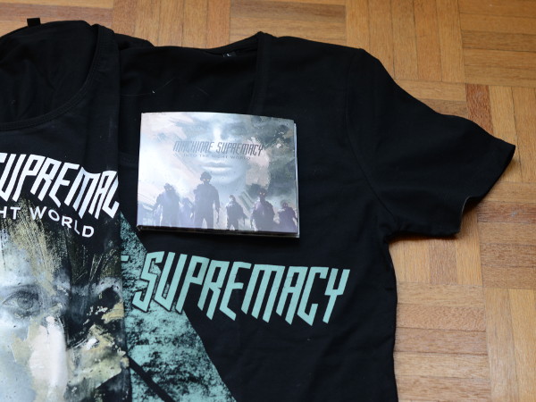 Photo du CD Phantom Shadow sur des tee-shirts Machinae Supremacy